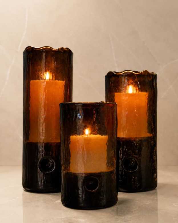 Epiphany Glass Candle Holders image 2