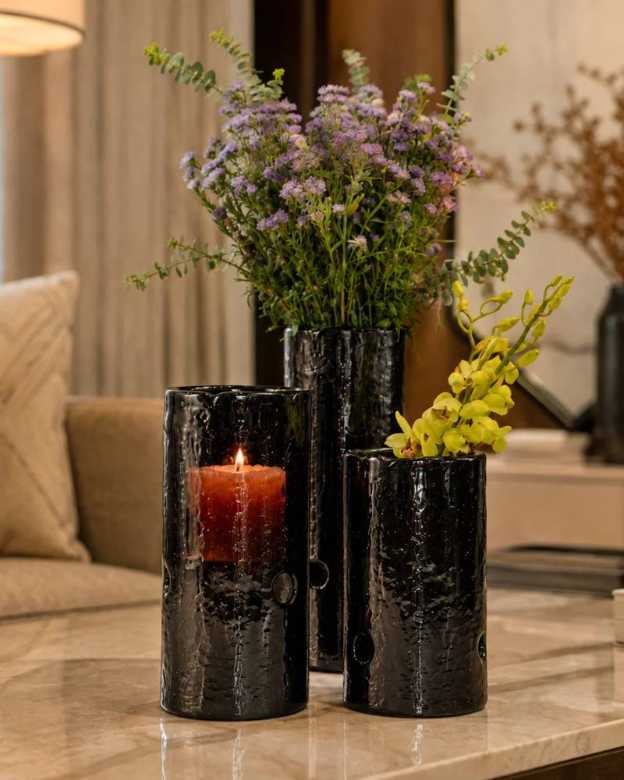 Epiphany Glass Candle Holders image 3