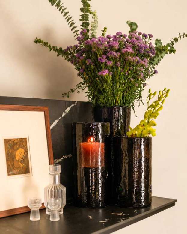 Epiphany Glass Candle Holders image 4