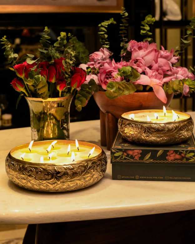 Khwaab Bagh Urli Candles image 3