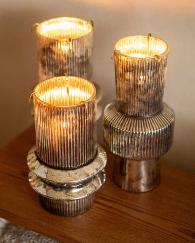 Lume Towers - Set of Three · Bronze Mercury