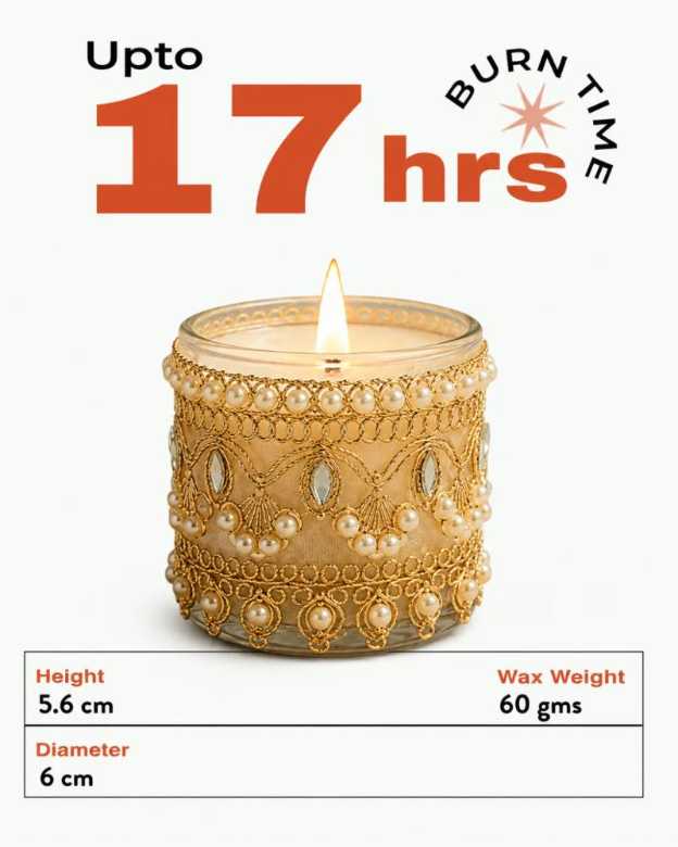 Nazakat Scented Votive Candles image 3