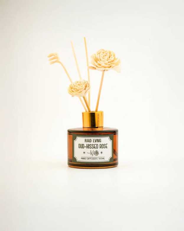 Oud Kissed Rose Reed Diffuser - Set of Three