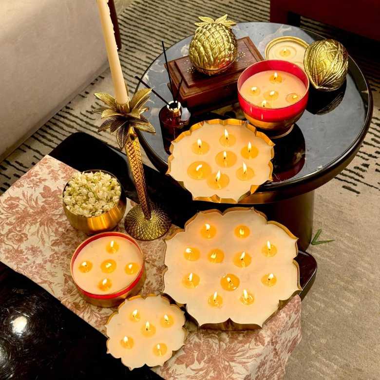 Urli Candles Combo - XL · XXL · XXXL Trio