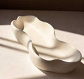 Wave Sand Wax Bowl - Ivory